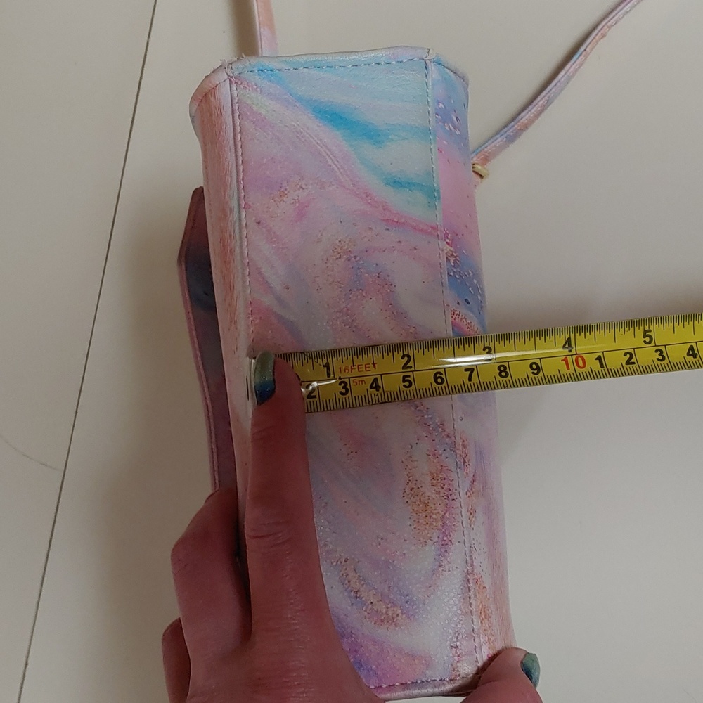 Betsey Johnson Luv Betsey Marble Mini Crossbody Hand Bag - Picture 11 of 16